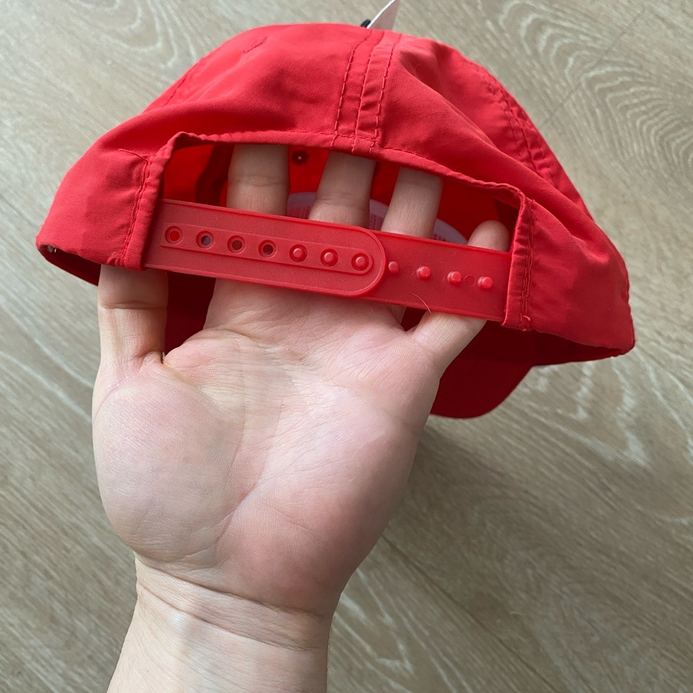 NWT Academy red vintage adjustable cap - Picture 4 of 4
